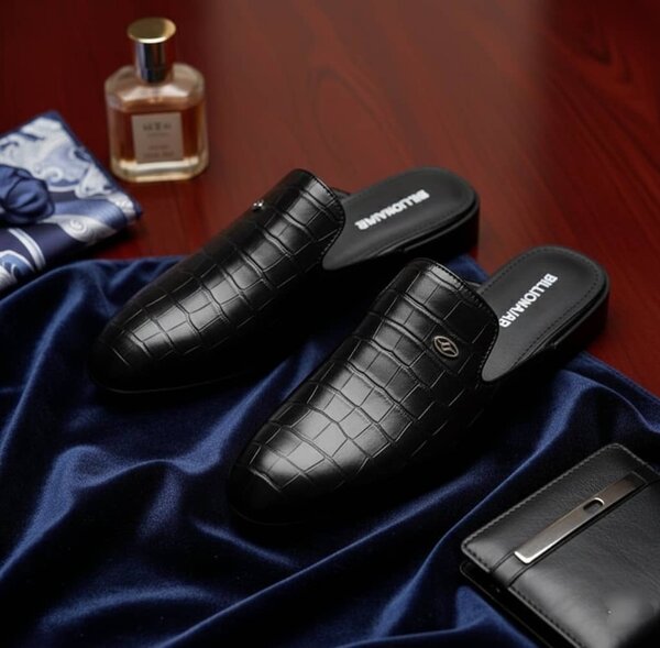 Mules en cuir élégantes