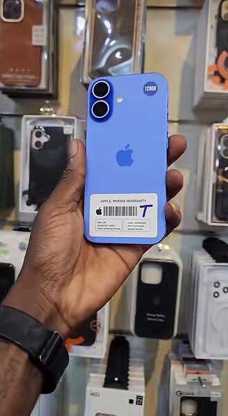 iPhone 16 128 Go Bleu