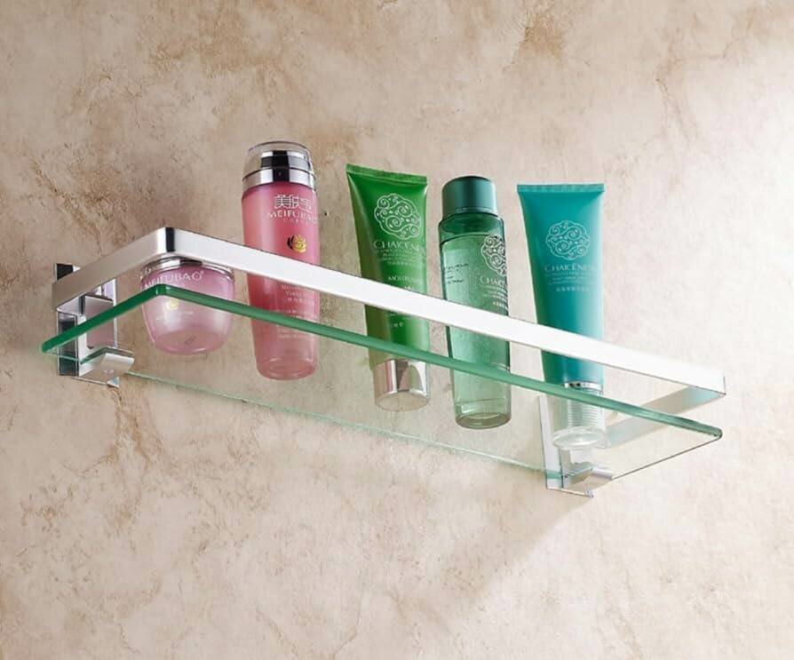 Étagère murale en verre moderne