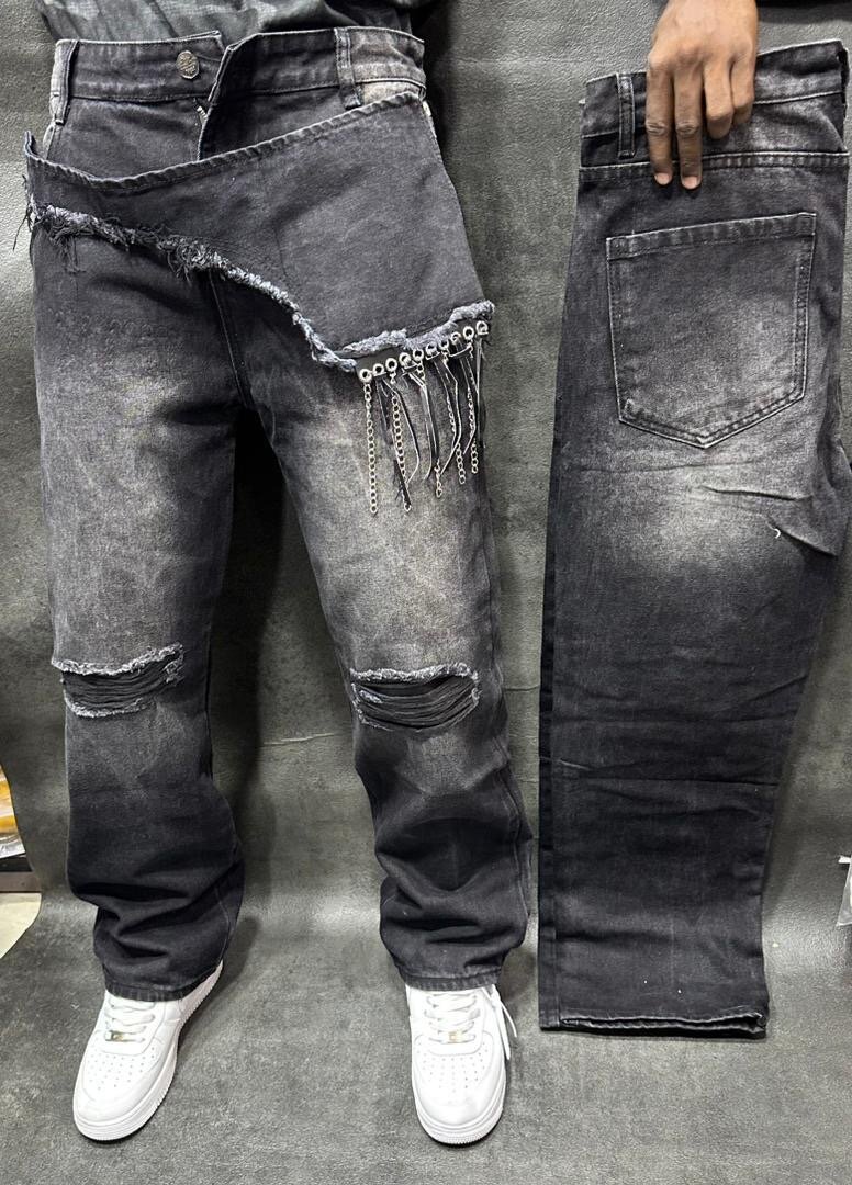Jeans homme gris décontractés