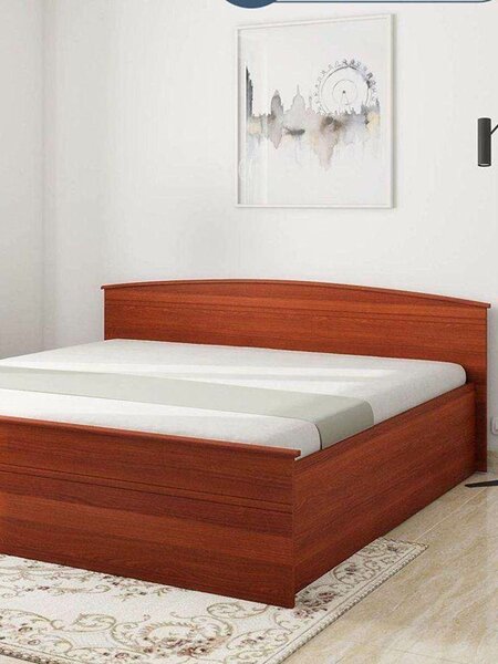 Lit en bois moderne avec matelas