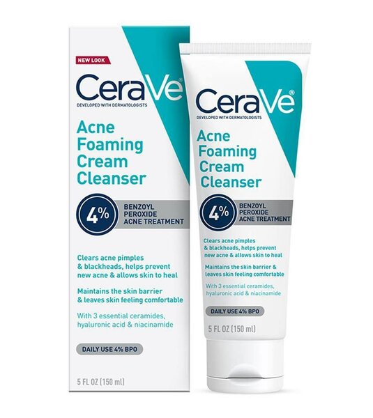 CeraVe Nettoyant Moussant Anti-Acné