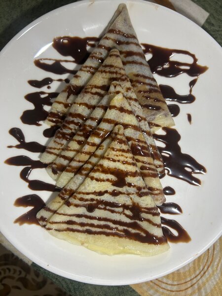 Crêpes gourmandes au chocolat