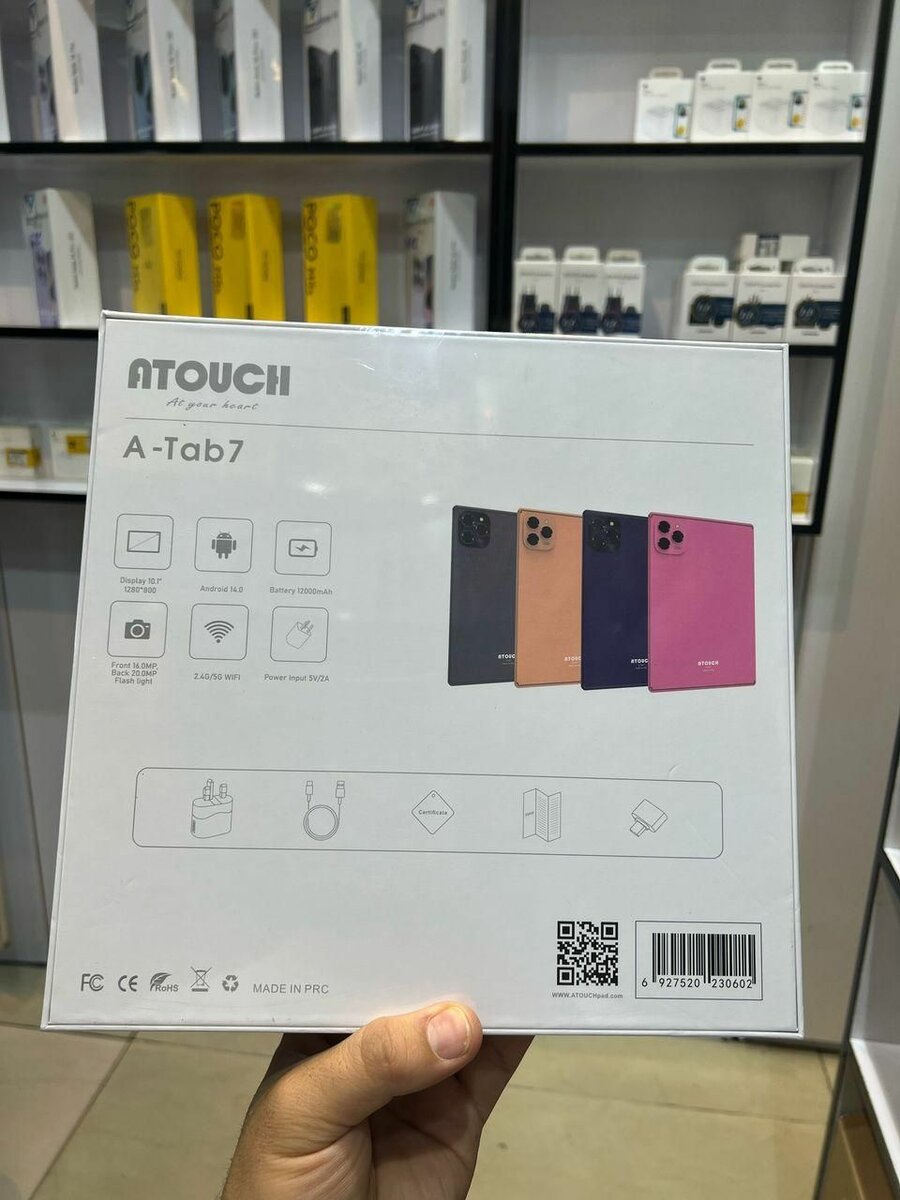Tablette tactile ATOUCH A-Tab7 10.1''