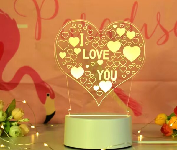 Lampe LED "I Love You"