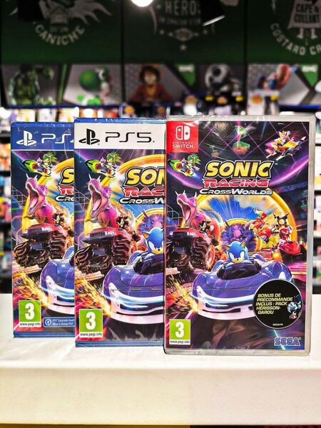 Jeu Sonic Racing Cross-Worlds