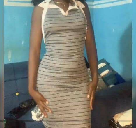 Robe Évasée Rayée Élégante