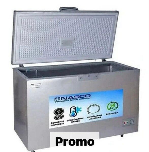 Congélateur coffre NASCO inox