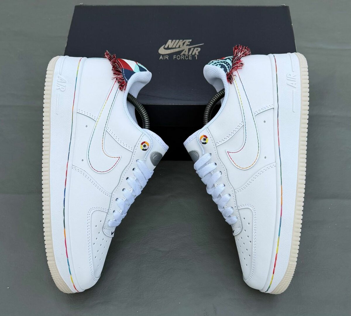Baskets Nike Air Force 1 blanches