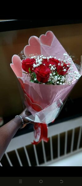 Bouquet romantique de roses