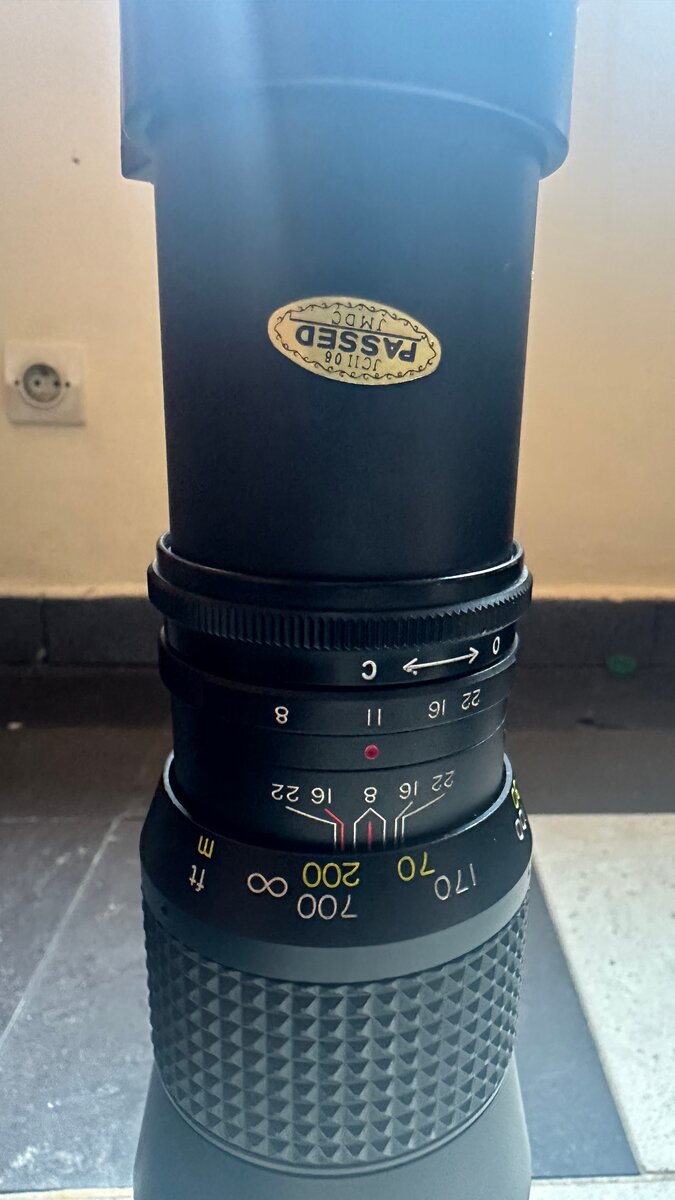 Objectif télescopique zoom 70-200 mm