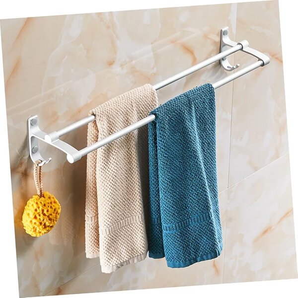Wall-Mounted Towel Rack