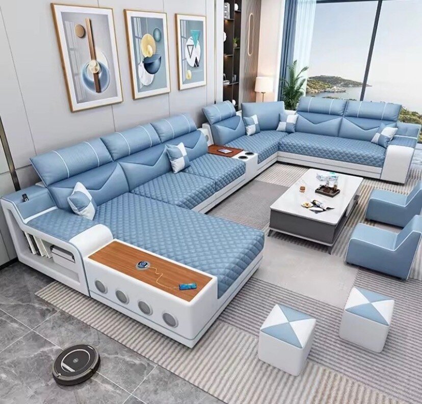 Canapé d'angle moderne