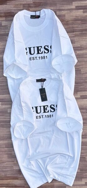 T-shirt GUESS Blanc Homme