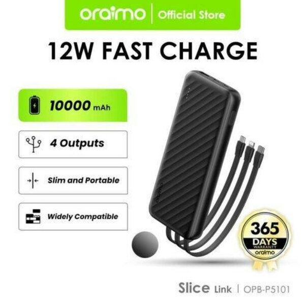 oraimo 10000mAh Power Bank