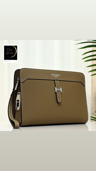 Pochette en Cuir Élégante