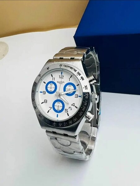 Montre Homme Chronographe Acier