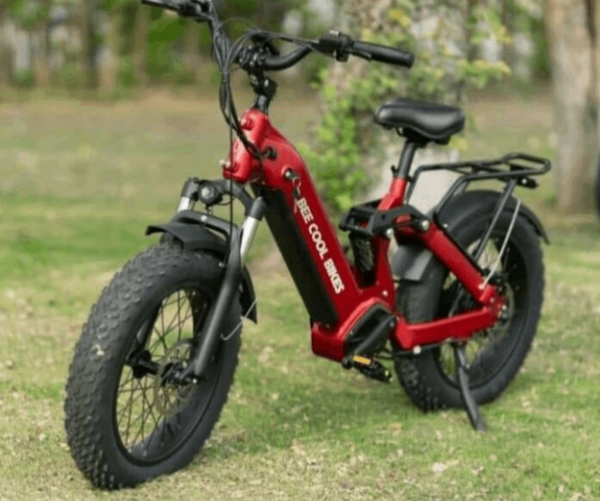 Vélo Électrique Tout Terrain Rouge - Bee Cool Bikes