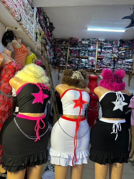 Robe d'été bustier étoile