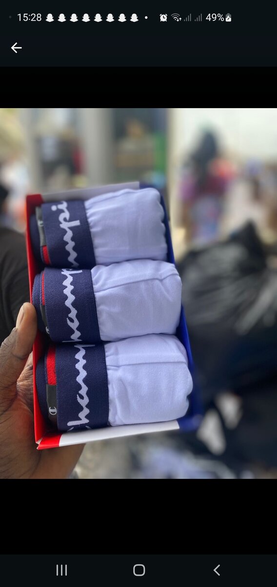 Lot de boxers pour hommes