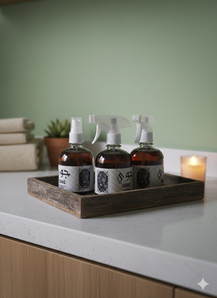 Spray parfumé floral et bois