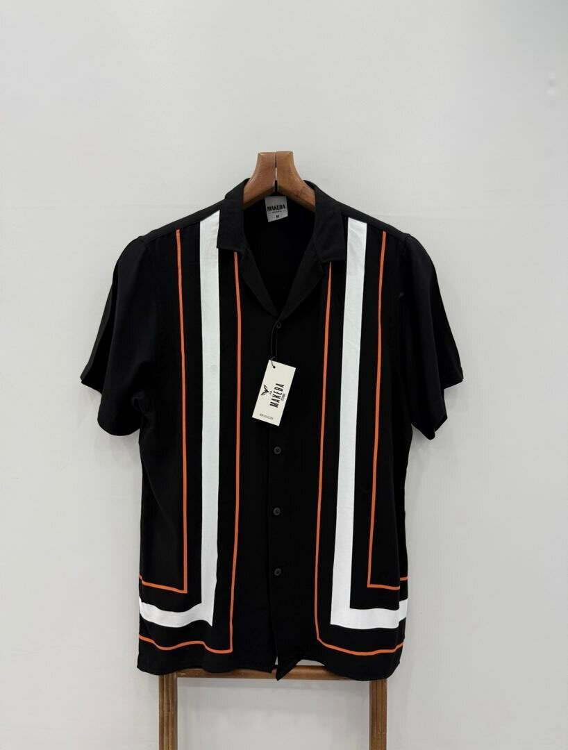 Chemise à rayures vintage