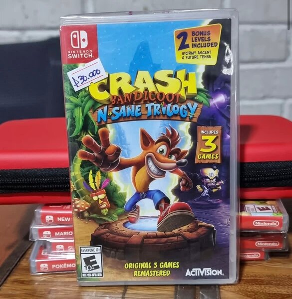 Crash Bandicoot N-Sane Trilogy Nintendo Switch