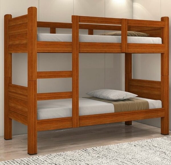 Lit superposé en bois massif