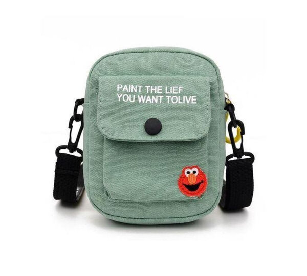 Sacoche bandoulière verte