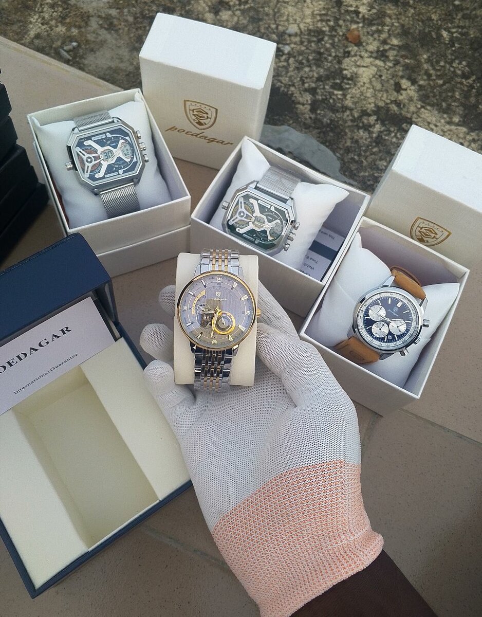 MONTRE POEDAGAR ( inoxydable)