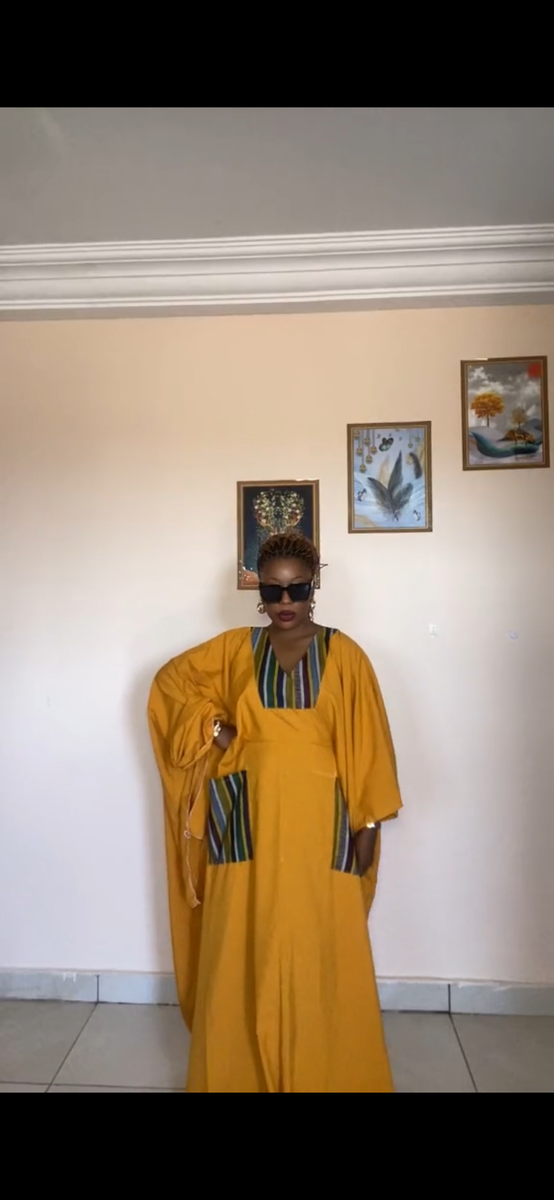 Robe Caftan Élegante Femme