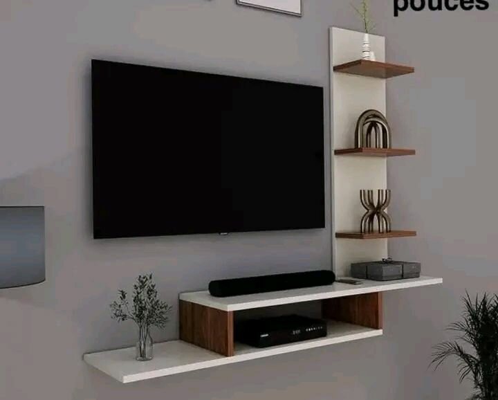 Meuble TV mural moderne