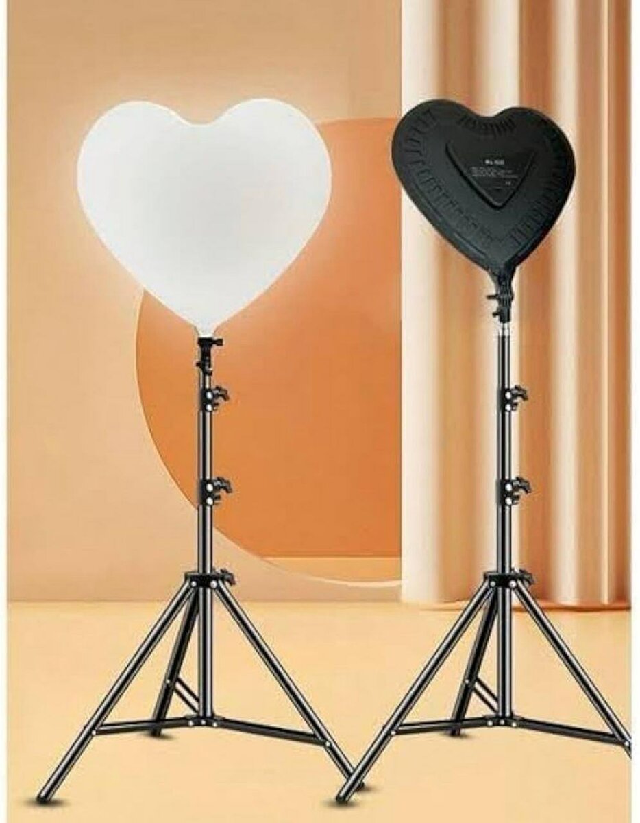 Lampe de studio photo coeur LED