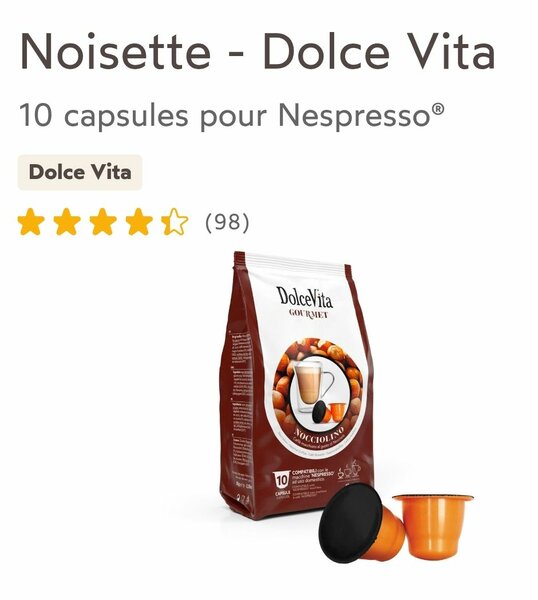 Dolce vita Noisette