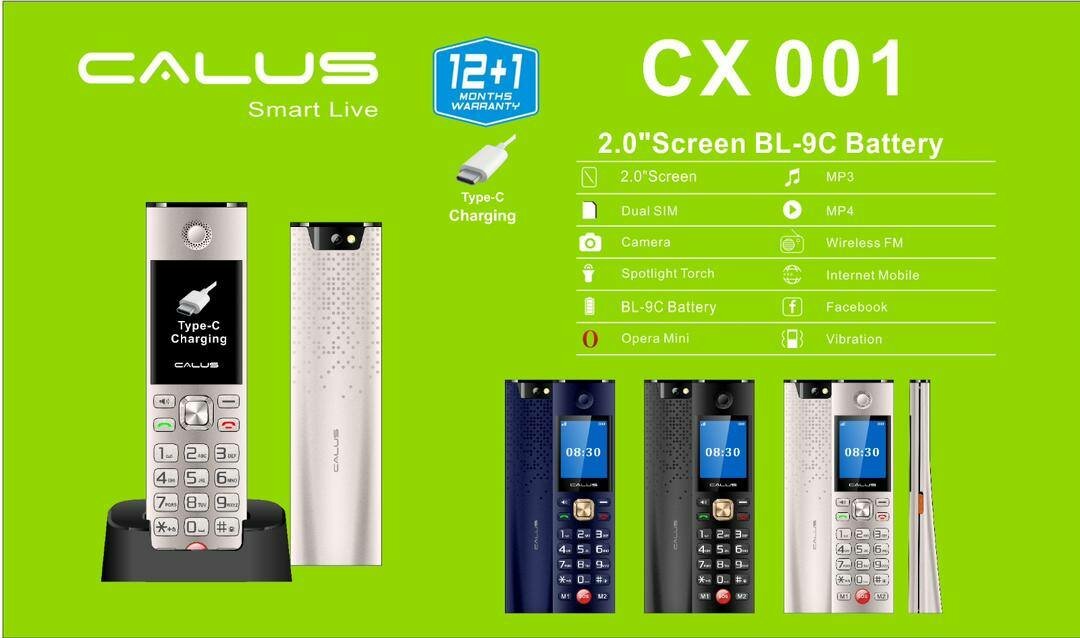 Téléphone Sans Fil Calus CX001