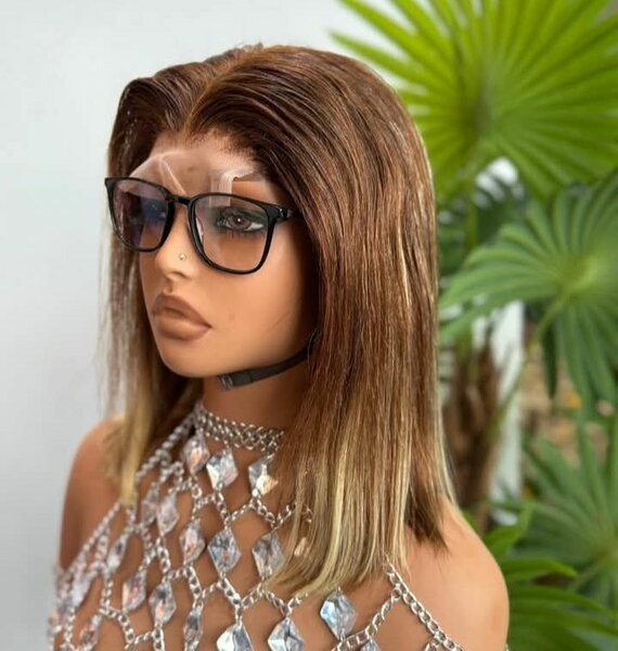 Perruque Frontale Tulle pour Femme