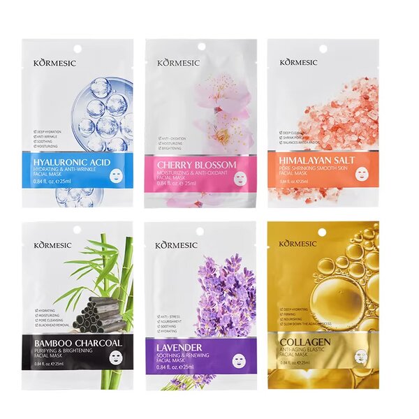 Lot de 10 Masques Visage
