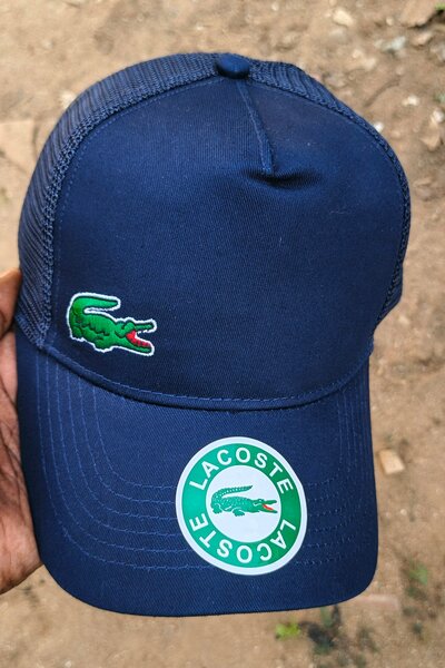 Casquette Lacoste bleu marine