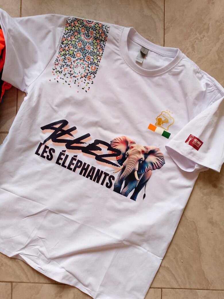 T-shirt "Allez Les Éléphants"