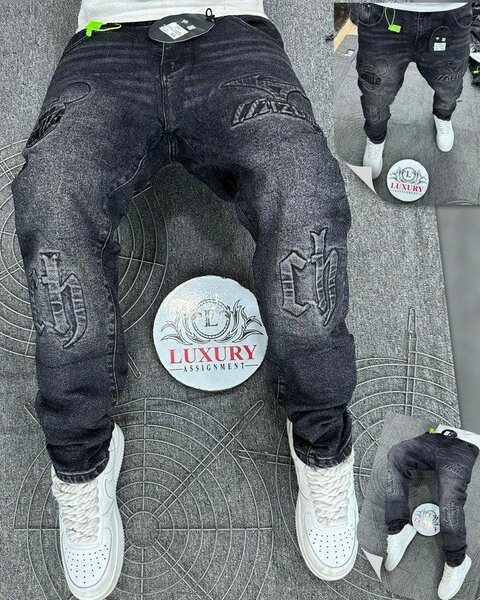 Jeans homme luxe noir