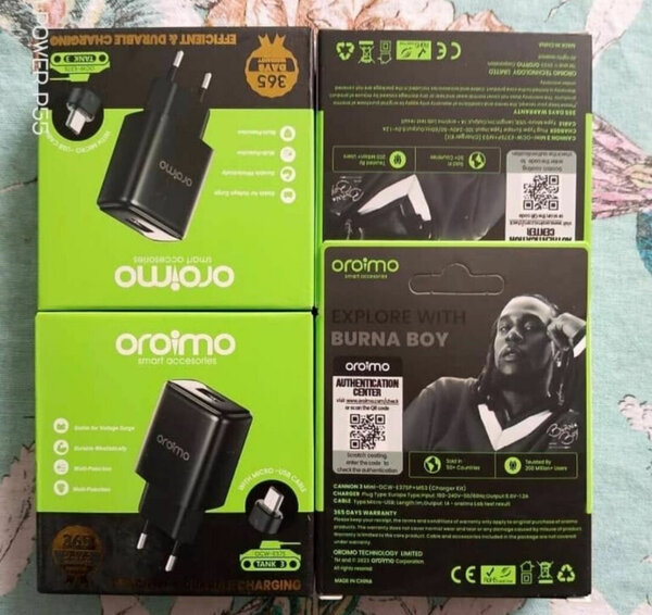 Oraimo Fast Charger Dual USB