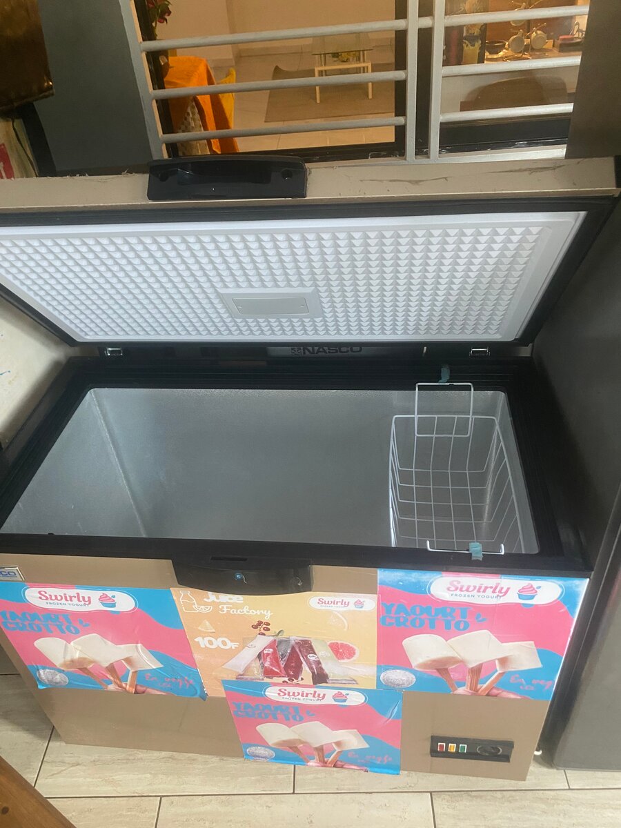 Congélateur coffre spacieux