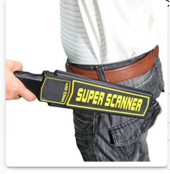 Super Scanner détecteur de métaux