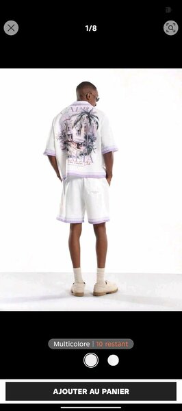 Ensemble d'été imprimé