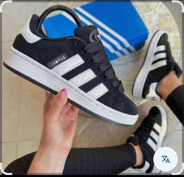 Baskets noires Campus