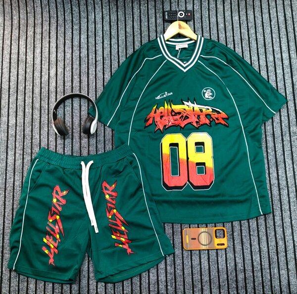 Ensemble de sport vert