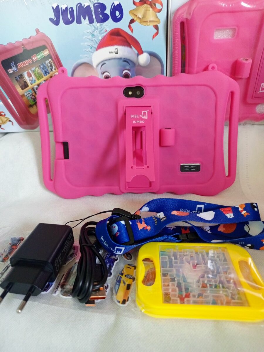 Tablette éducative enfants rose