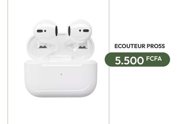 Écouteurs Pro sans fil pro 5s