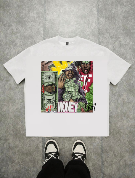 T-shirt graphique art urbain