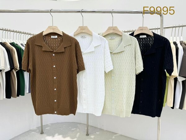 Chemise Tricot Homme Été